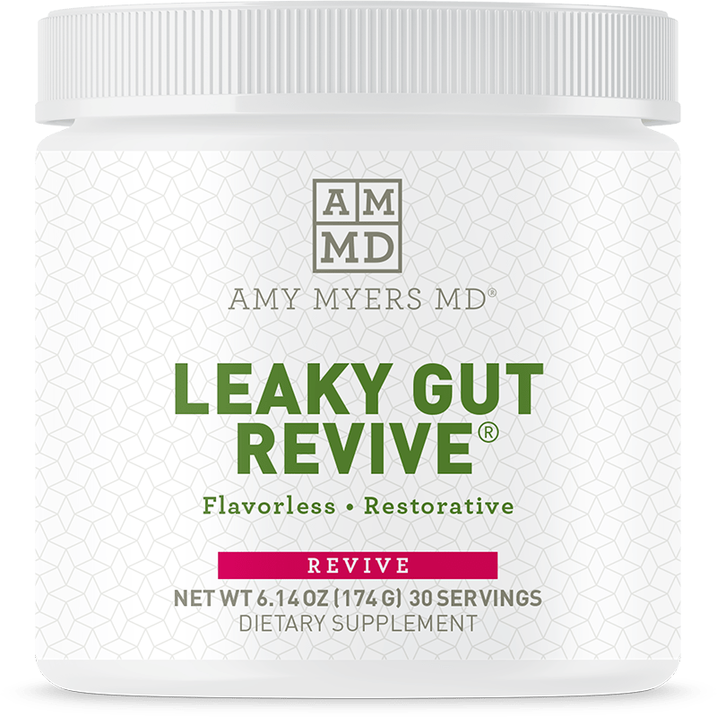 Front of Leaky Gut Revive jar